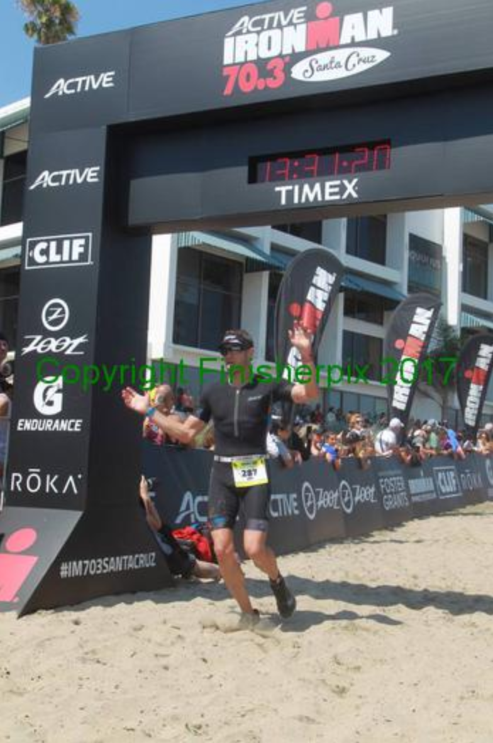 Ironman 70.3 Santa Cruz Race Report - Coach Burho